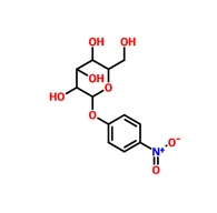 CAS 7493-95-0 4-nitrophenyl-α-D-galactoside